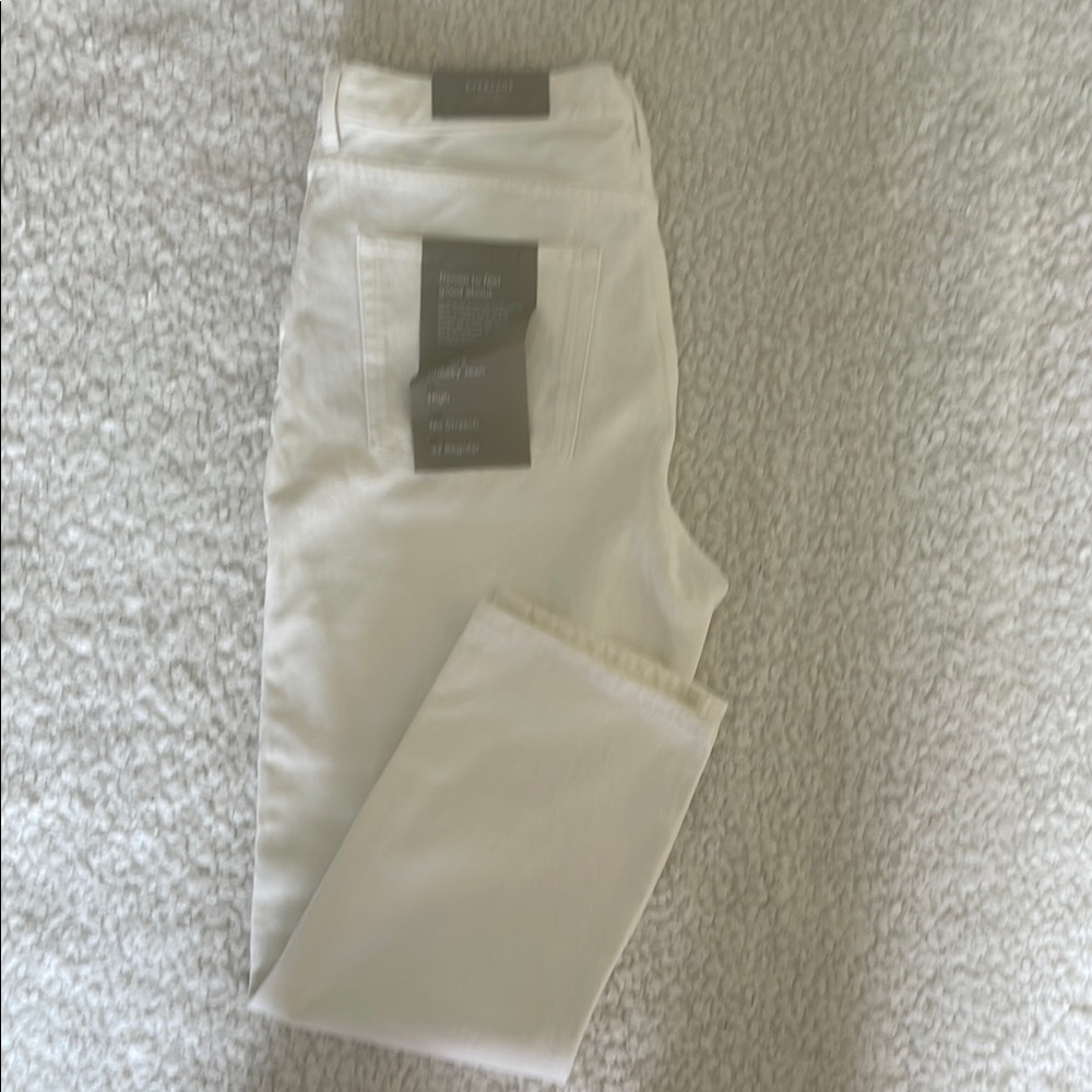 Everlane 90s Cheeky Jean White